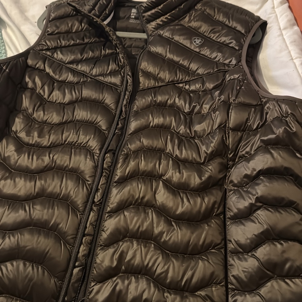 Ariat Dark Quilted Vest